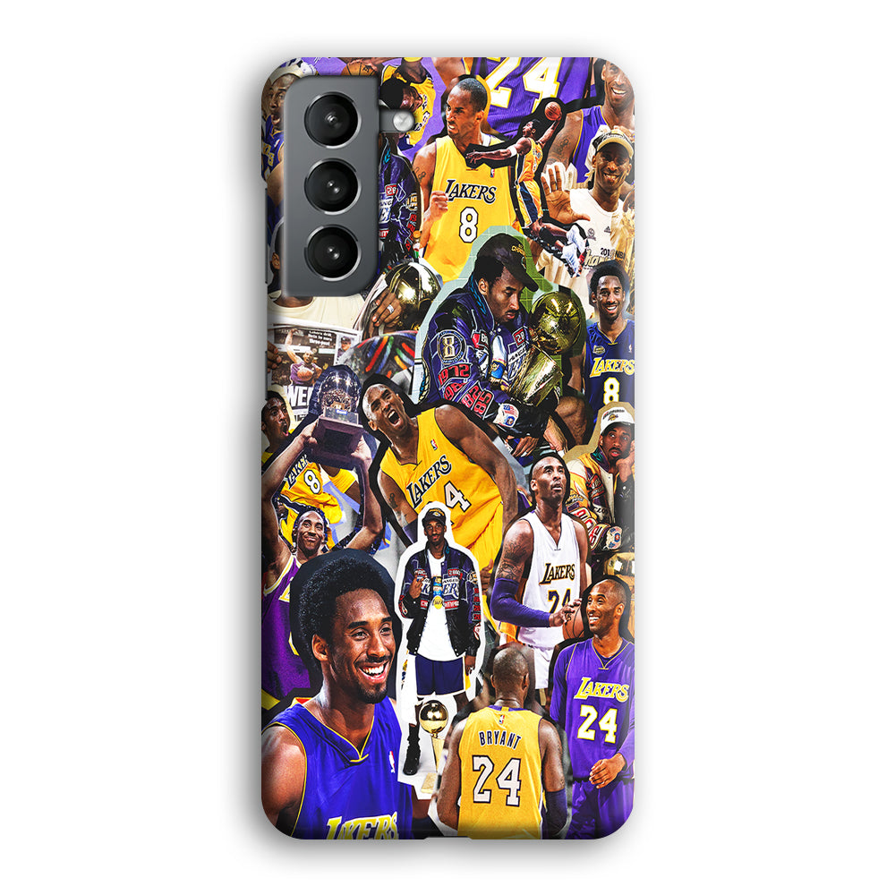 Kobe bryant lakers Collage Samsung Galaxy S21 Case