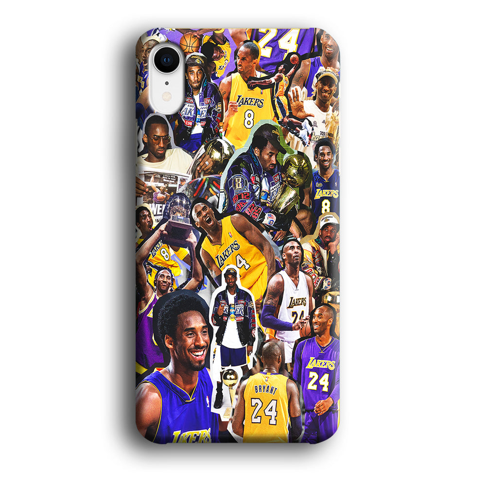 Kobe bryant lakers Collage iPhone XR Case