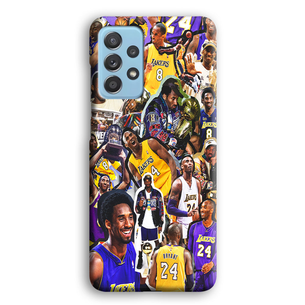 Kobe bryant lakers Collage Samsung Galaxy A72 Case