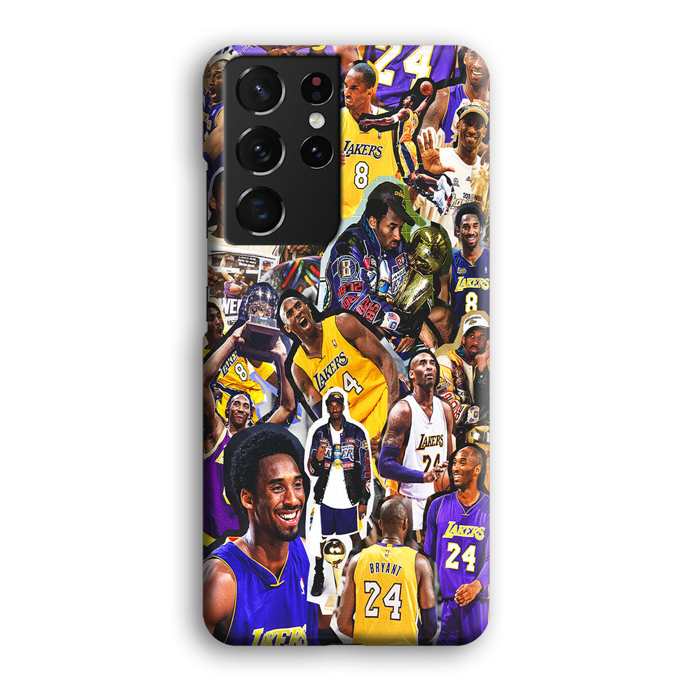 Kobe bryant lakers Collage Samsung Galaxy S24 Ultra Case