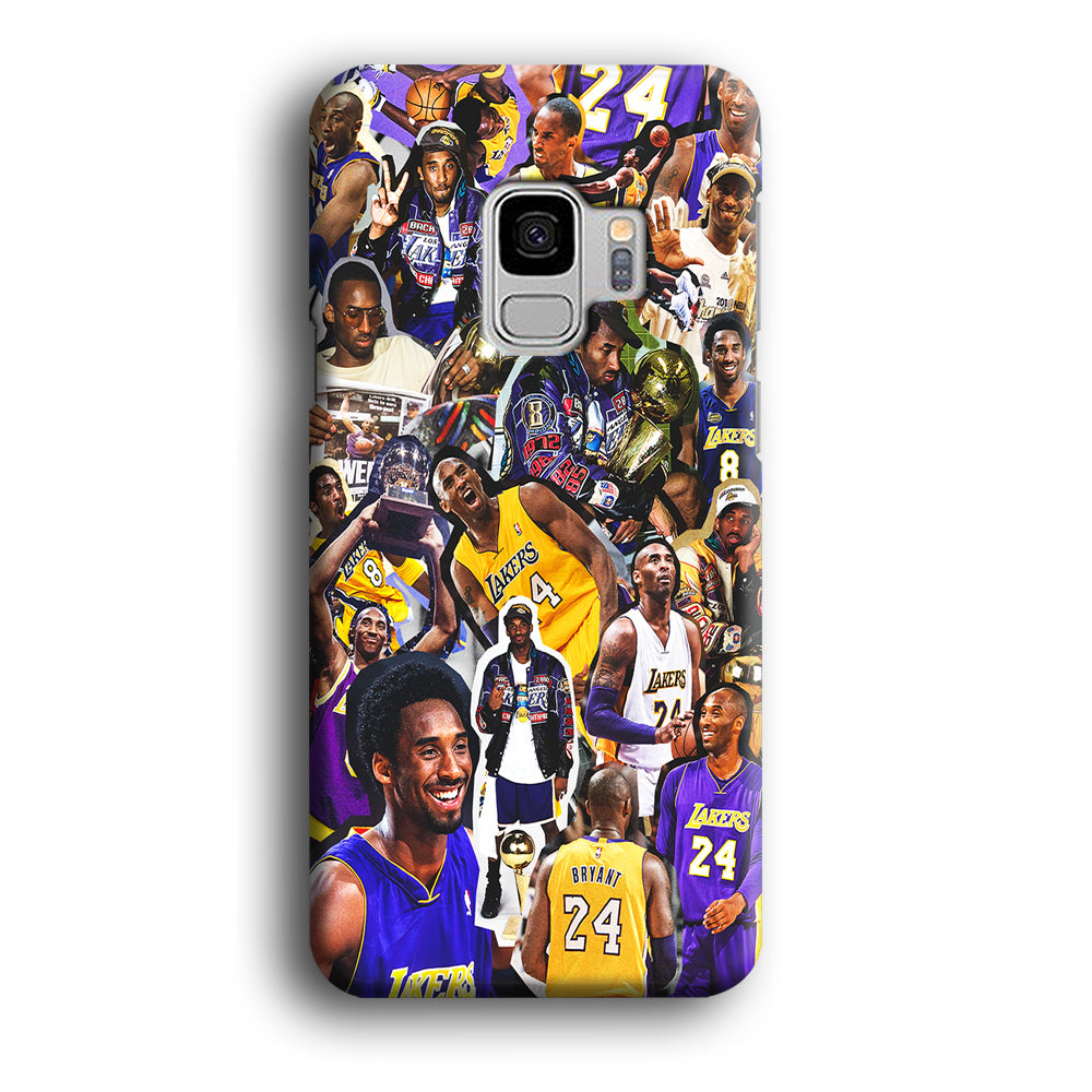 Kobe bryant lakers Collage Samsung Galaxy S9 Case