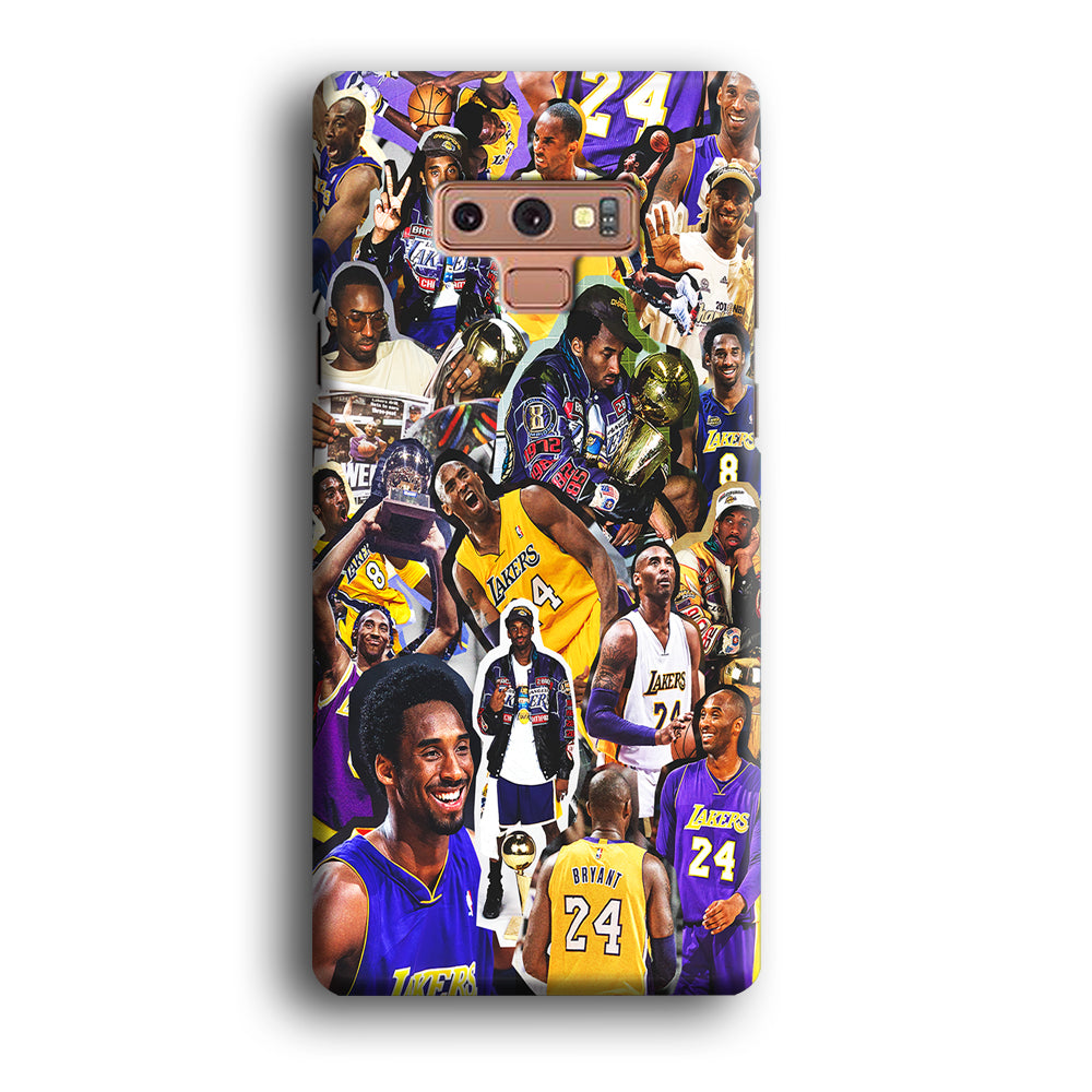 Kobe bryant lakers Collage Samsung Galaxy Note 9 Case