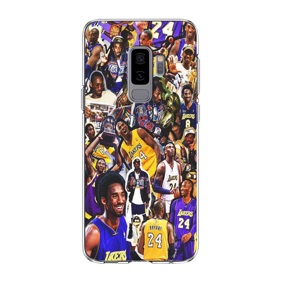 Kobe bryant lakers Collage Samsung Galaxy S9 Plus Case