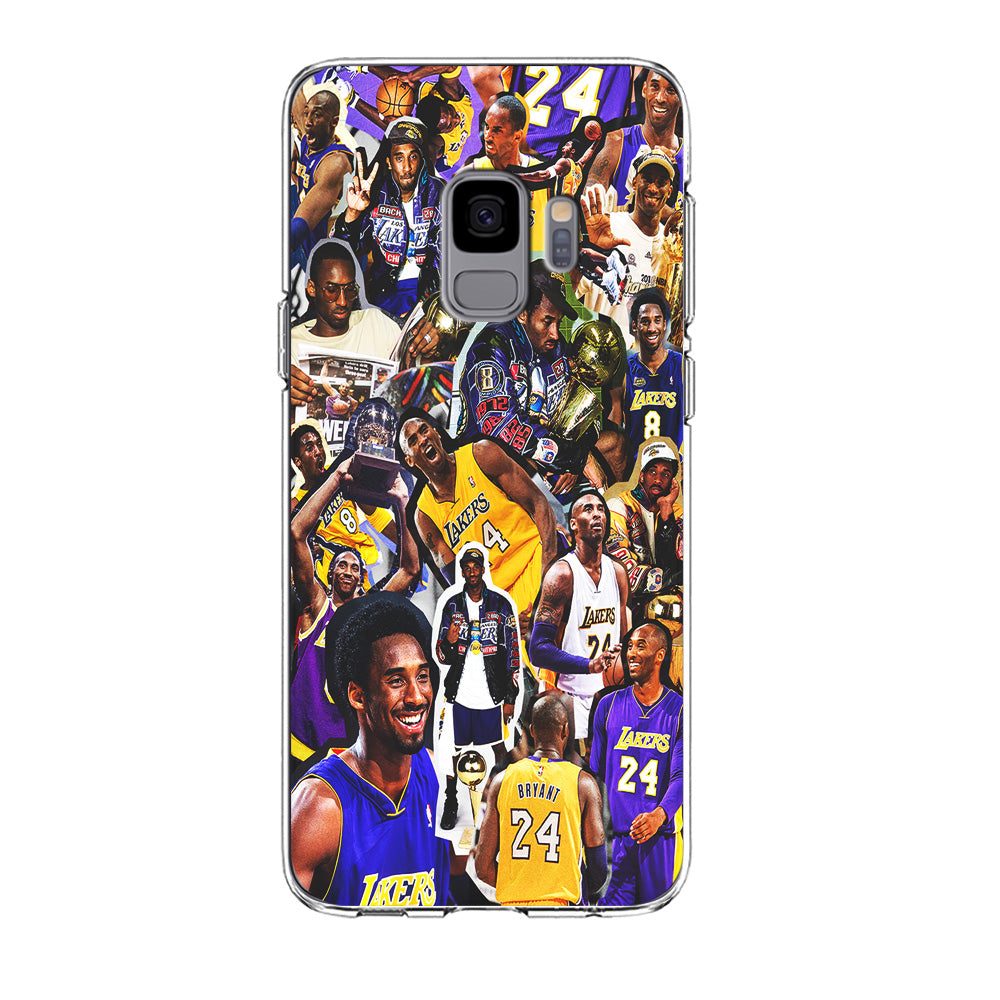 Kobe bryant lakers Collage Samsung Galaxy S9 Case