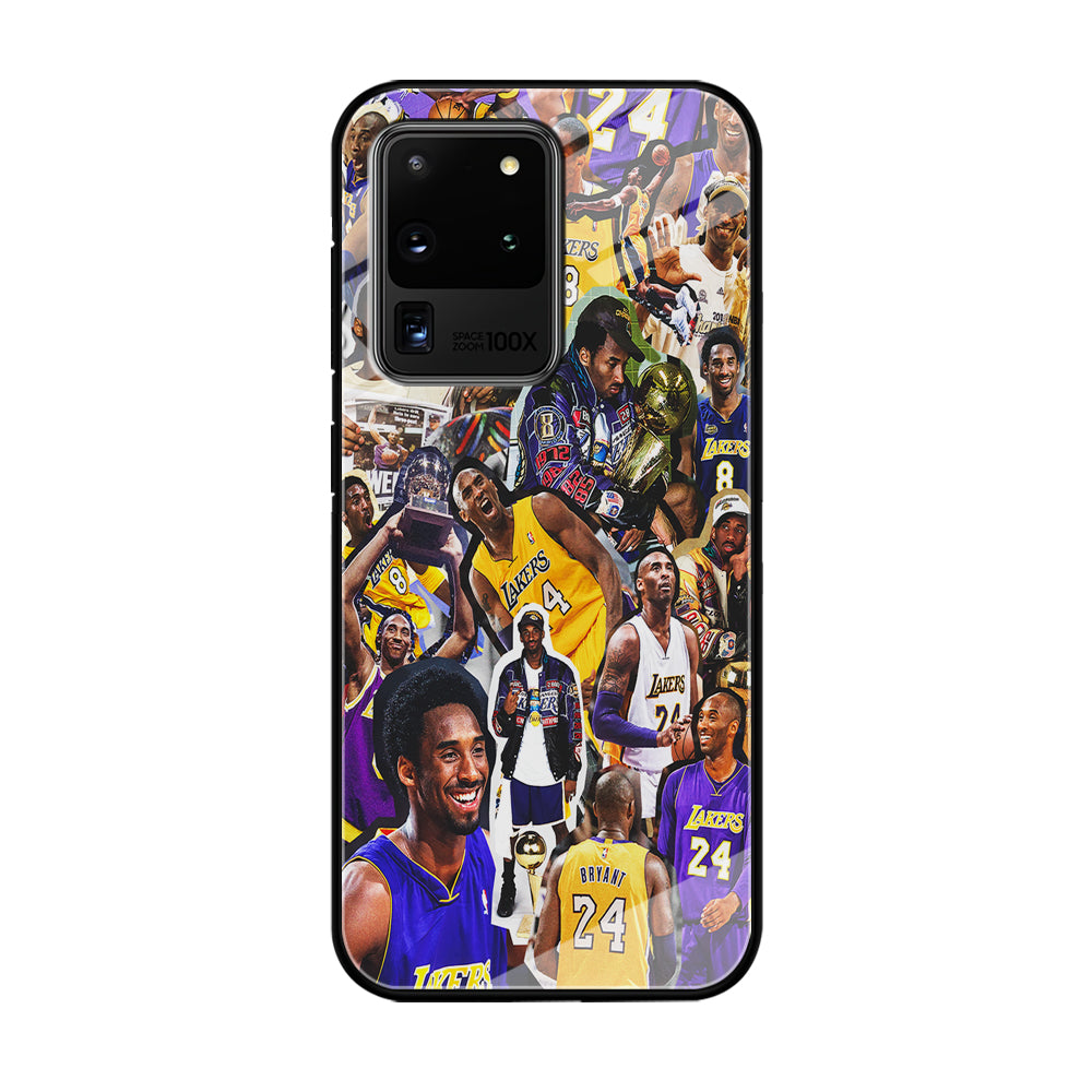 Kobe bryant lakers Collage Samsung Galaxy S21 Ultra Case