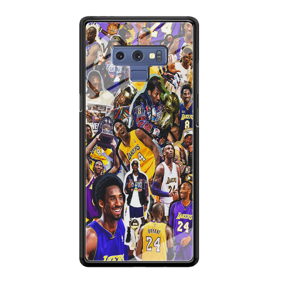 Kobe bryant lakers Collage Samsung Galaxy Note 9 Case