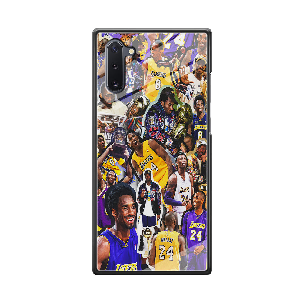 Kobe bryant lakers Collage Samsung Galaxy Note 10 Case