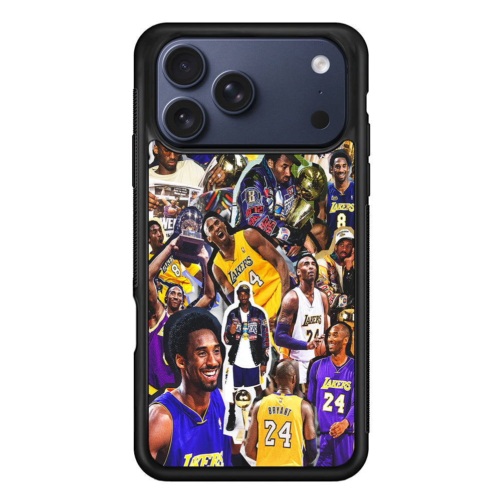 Kobe bryant lakers Collage iPhone 17 Pro Max Case - Altracase