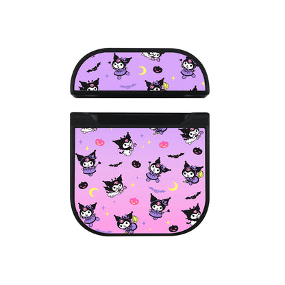 Kuromi Halloween Mode Apple AirPods Case-AirPod Case-Black-Altracase