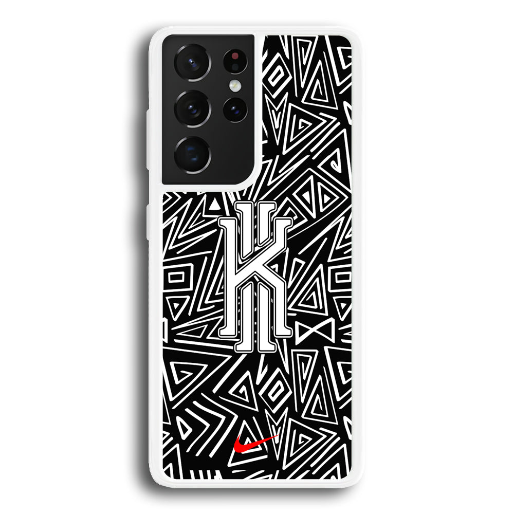 Kyrie Irving Abstract Shapes Samsung Galaxy S22 Ultra Case