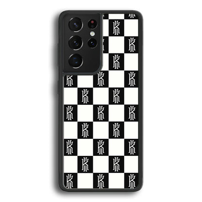 Kyrie Irving Chess Pattern Samsung Galaxy S24 Ultra Case