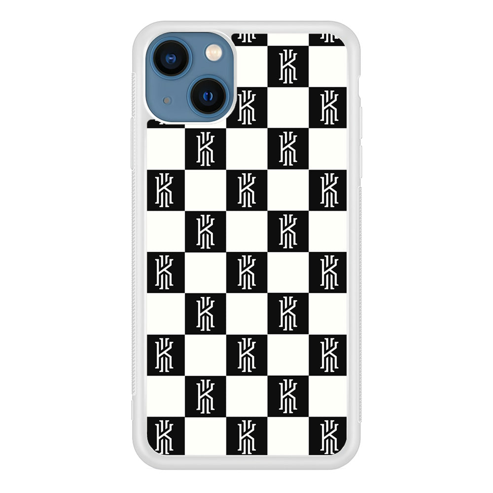 Kyrie Irving Chess Pattern iPhone 15 Case