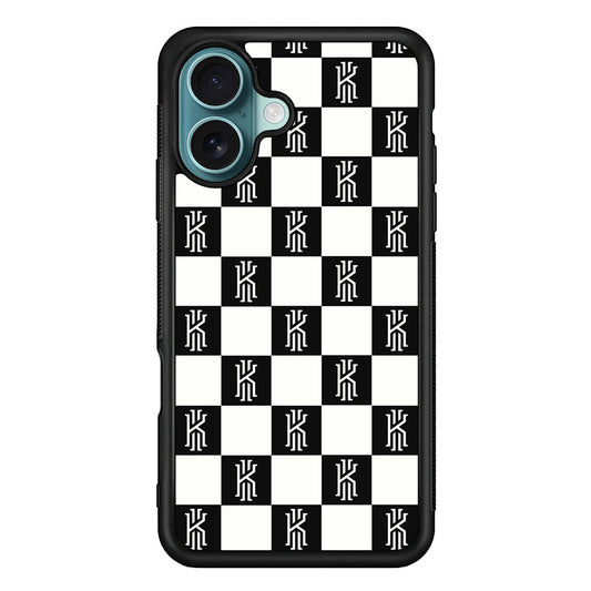 Kyrie Irving Chess Pattern iPhone 16 Plus Case - Altracase