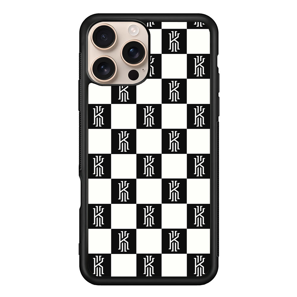 Kyrie Irving Chess Pattern iPhone 16 Pro Case - Altracase