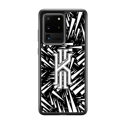 Kyrie Irving Sharpness Glass Samsung Galaxy S20 Ultra Case-Mobile Phone Case-Rubber Black (2D Case)-Altracase