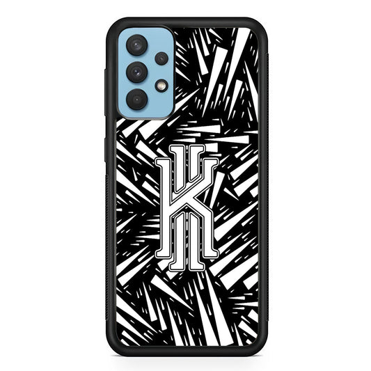 Kyrie Irving Sharpness Glass Samsung Galaxy A32 Case-Mobile Phone Case-Rubber Black (2D Case)-Altracase