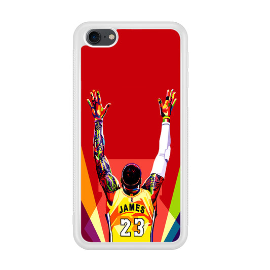 Lebron James Colorful Pop Art iPod Touch 6 Case