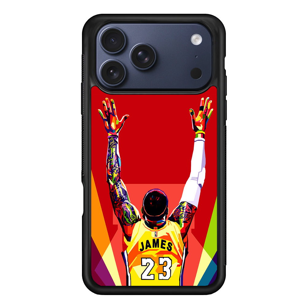 Lebron James Colorful Pop Art iPhone 17 Pro Case - Altracase