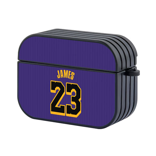 Lebron James Jersey Purple Apple Airpods Pro 2 Case-Airpods Pro 2 Case-Altracase