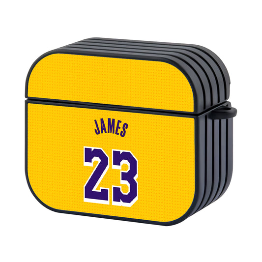 Lebron James Jersey Yellow Apple Airpods 3 Case - AirPod Case - Altracase