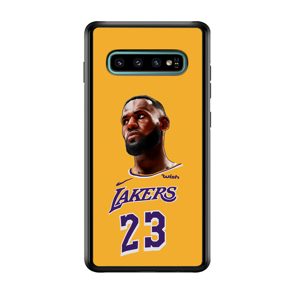 Lebron James Lakers Samsung Galaxy S10 Case