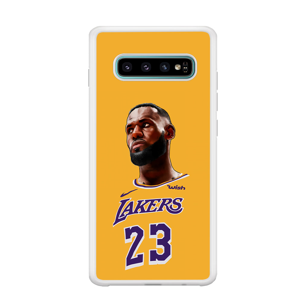 Lebron James Lakers Samsung Galaxy S10 Case