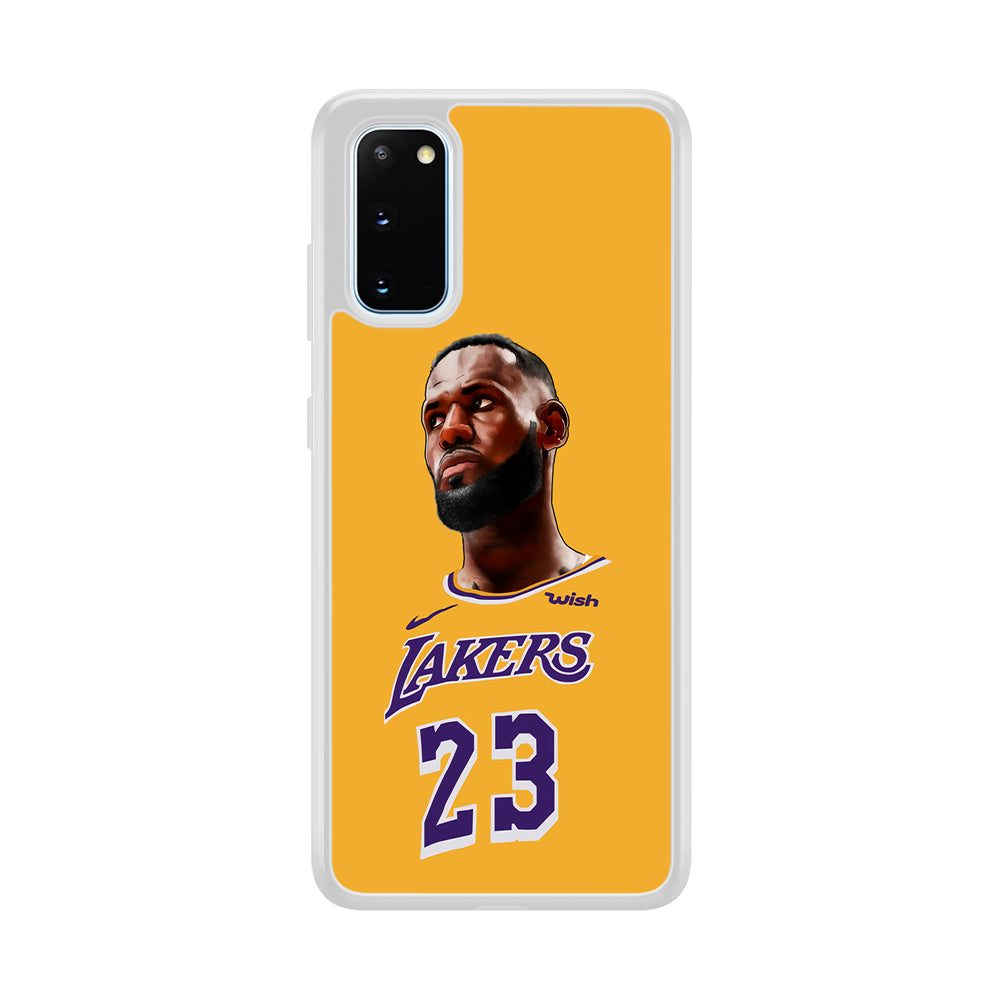 Lebron James Lakers Samsung Galaxy S20 Case