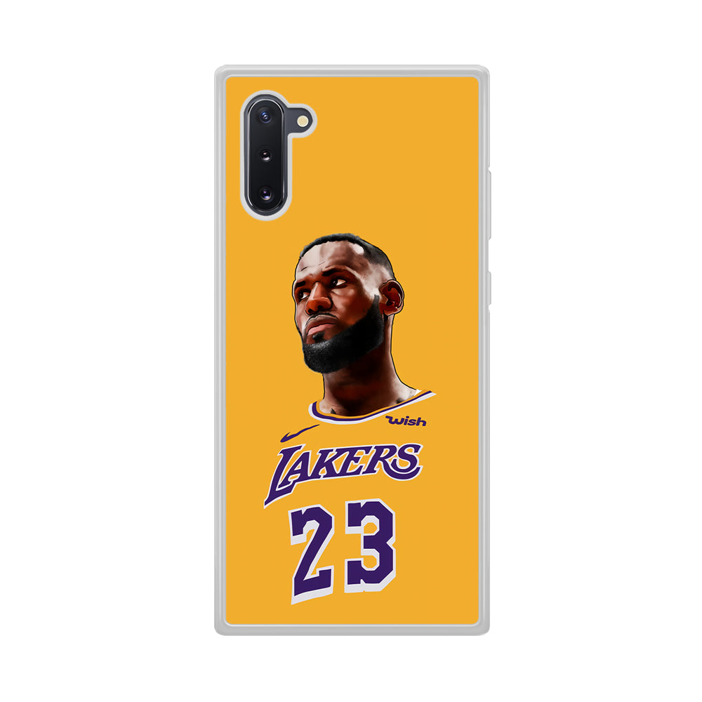 Lebron James Lakers Samsung Galaxy Note 10 Case