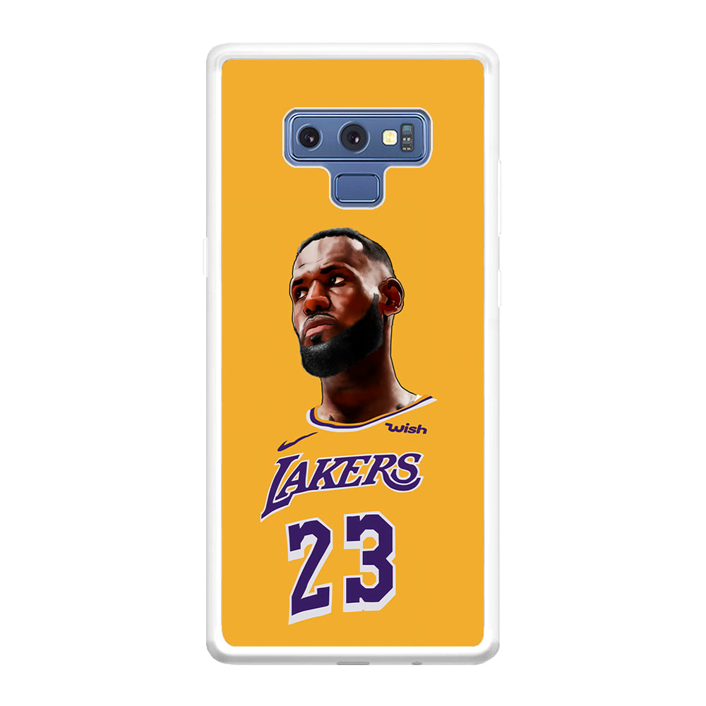 Lebron James Lakers Samsung Galaxy Note 9 Case