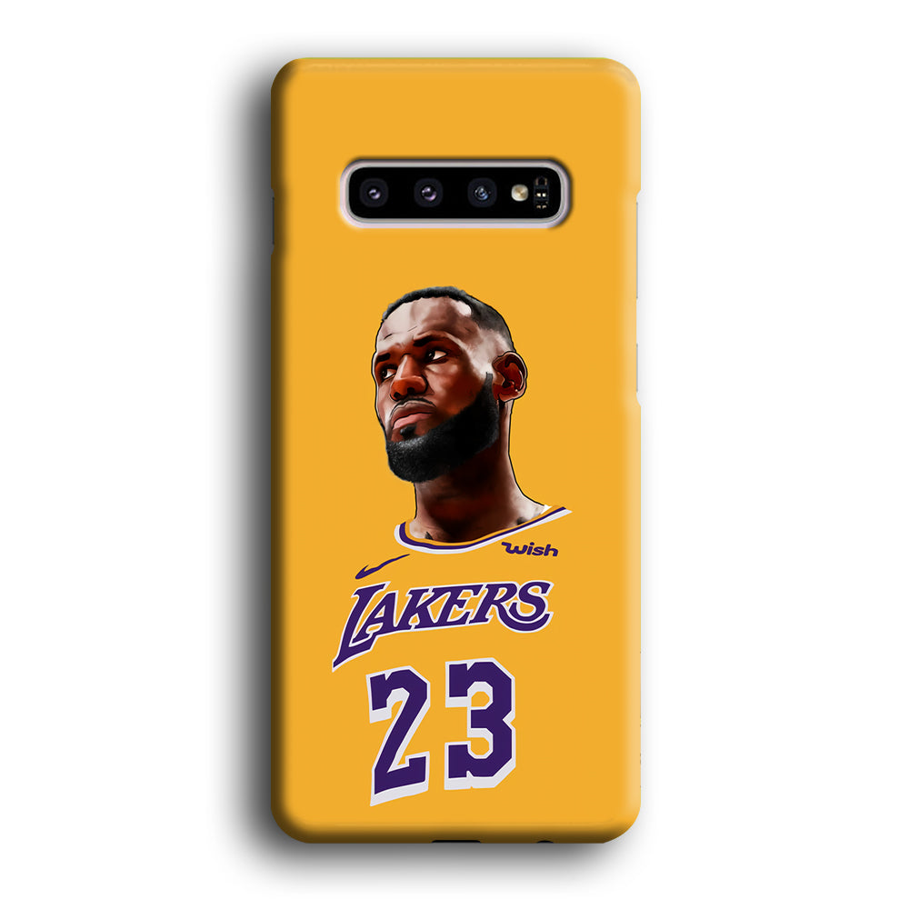 Lebron James Lakers Samsung Galaxy S10 Case