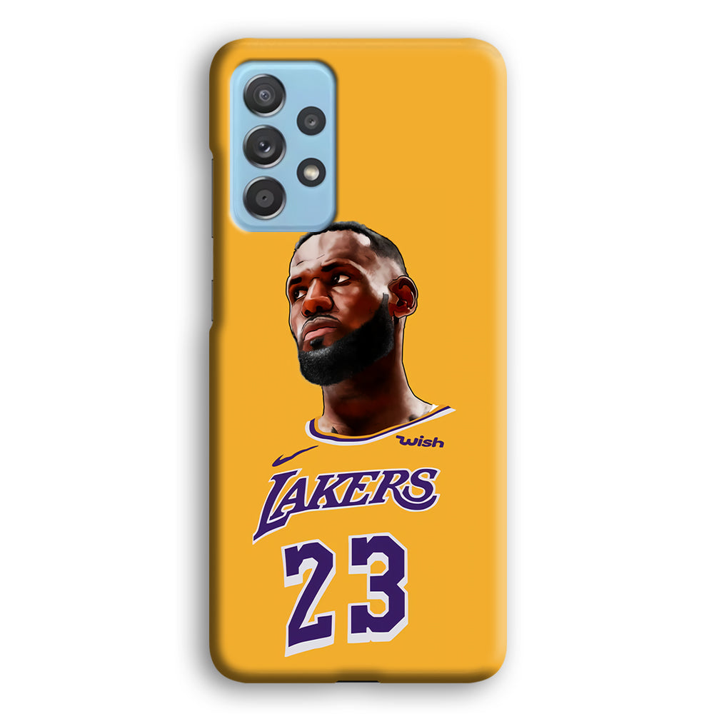 Lebron James Lakers Samsung Galaxy A72 Case