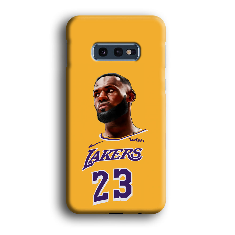 Lebron James Lakers Samsung Galaxy S10E Case