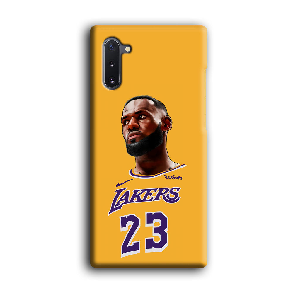 Lebron James Lakers Samsung Galaxy Note 10 Case