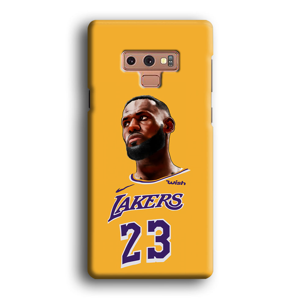 Lebron James Lakers Samsung Galaxy Note 9 Case