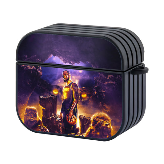 Lebron James Lakers Art Hard Plastic Case Cover For Apple AirPods 4 - AirPod Case - Altracase