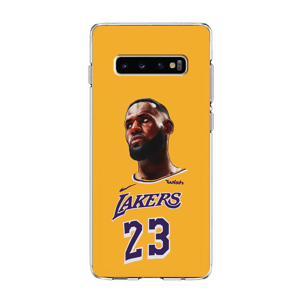 Lebron James Lakers Samsung Galaxy S10 Case