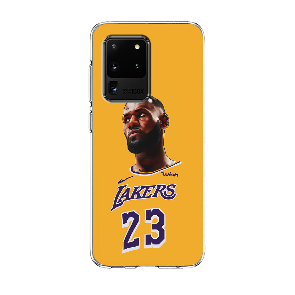 Lebron James Lakers Samsung Galaxy S20 Ultra Case