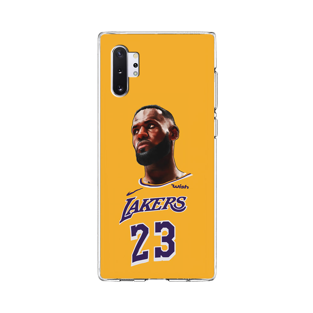 Lebron James Lakers Samsung Galaxy Note 10 Plus Case