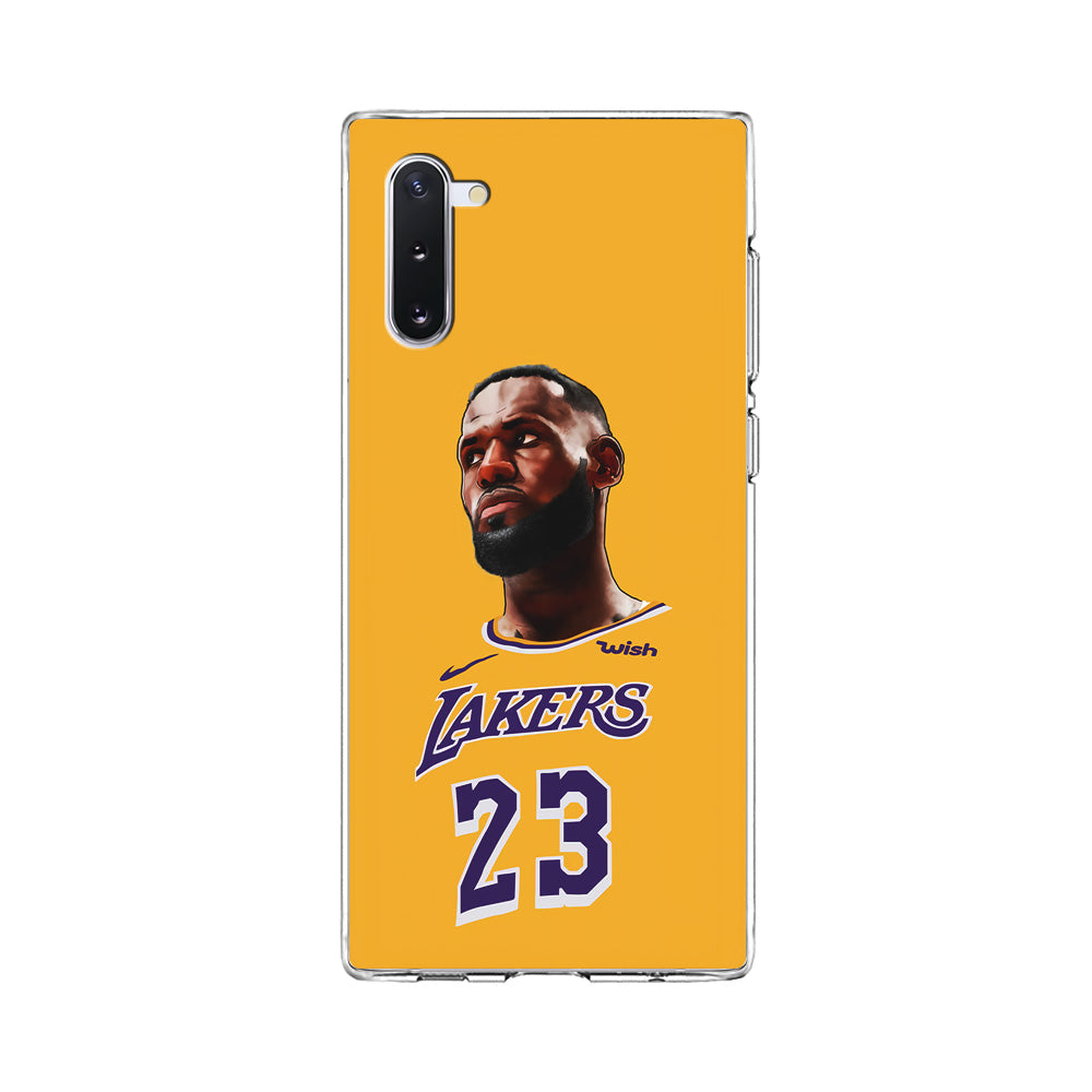 Lebron James Lakers Samsung Galaxy Note 10 Case