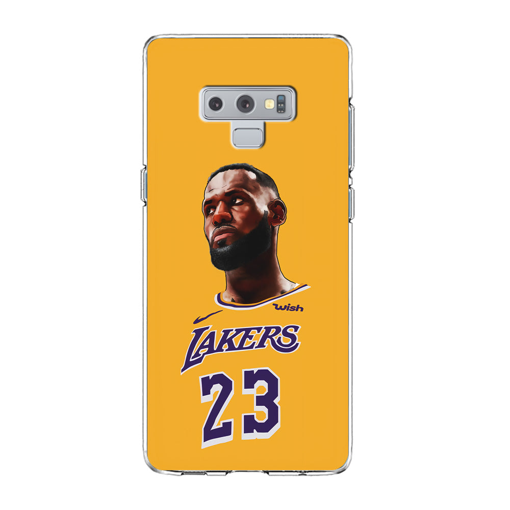 Lebron James Lakers Samsung Galaxy Note 9 Case