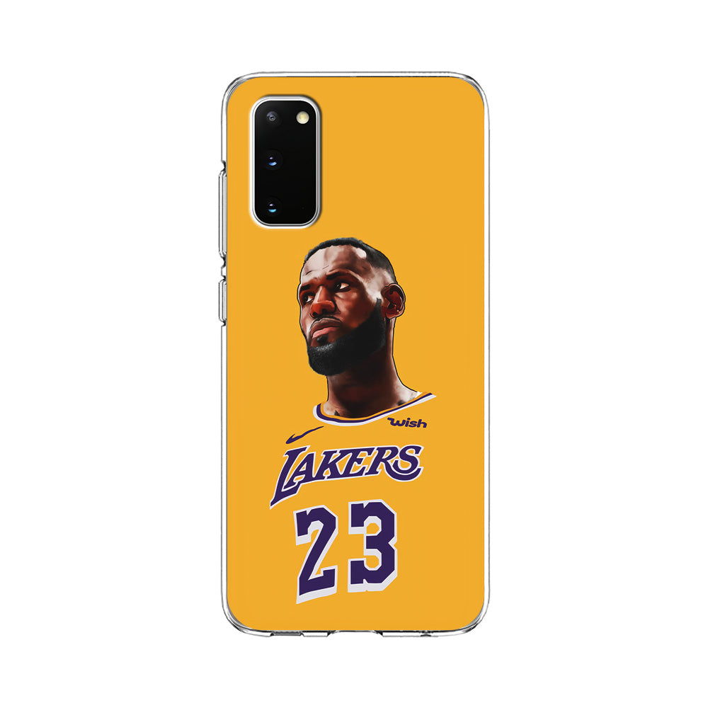 Lebron James Lakers Samsung Galaxy S20 Case