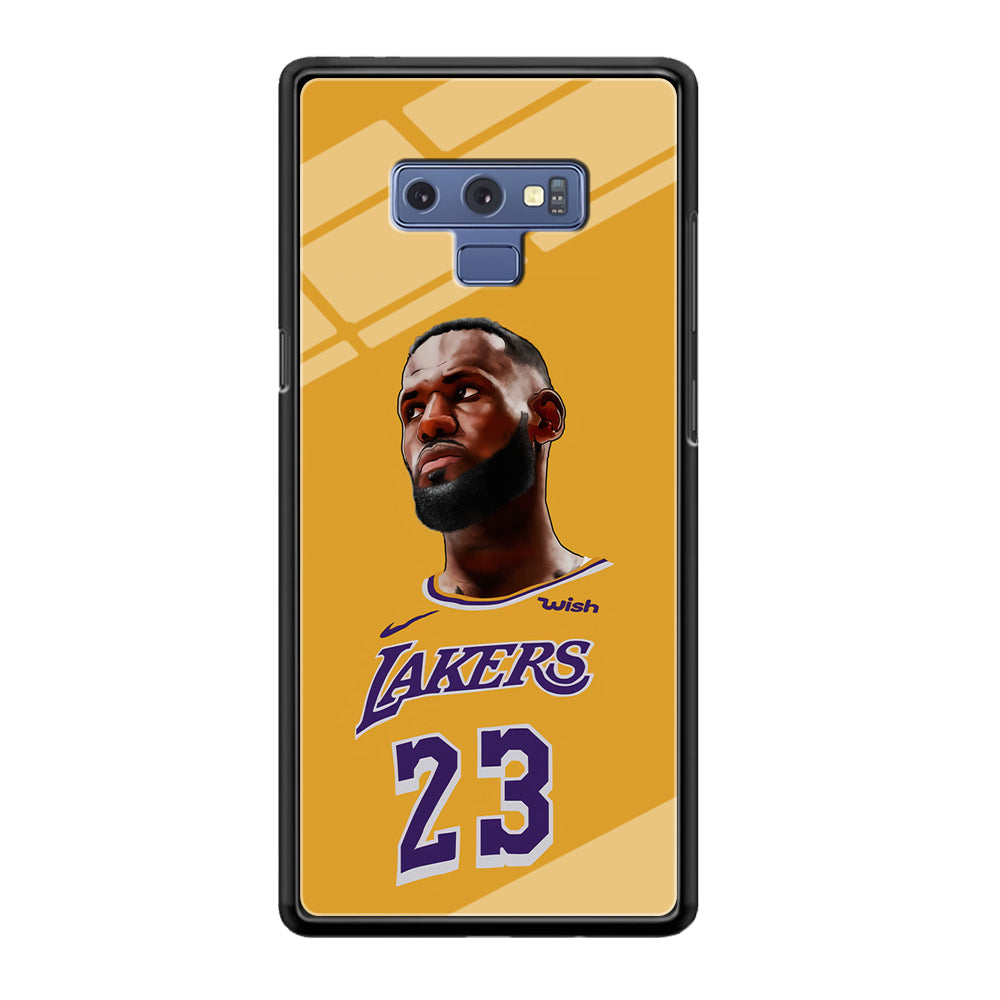 Lebron James Lakers Samsung Galaxy Note 9 Case