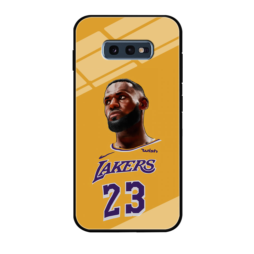 Lebron James Lakers Samsung Galaxy S10E Case