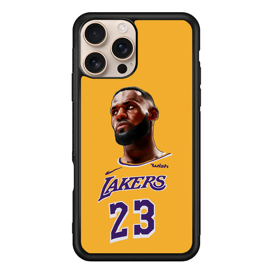 Lebron James Lakers iPhone 16 Pro Case - Altracase