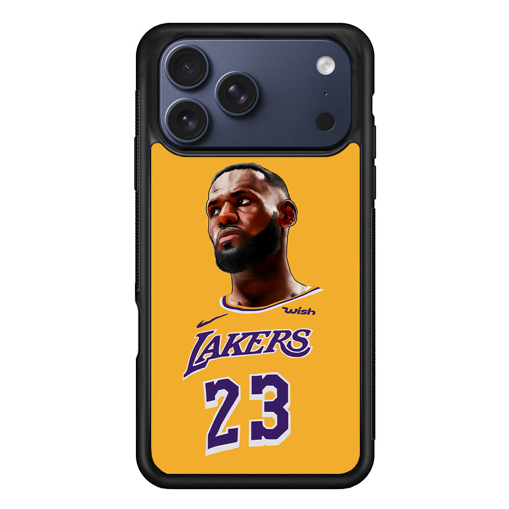 Lebron James Lakers iPhone 17 Pro Max Case - Altracase