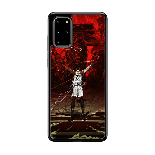 Lebron James Lion Art Samsung Galaxy S20 Plus Case