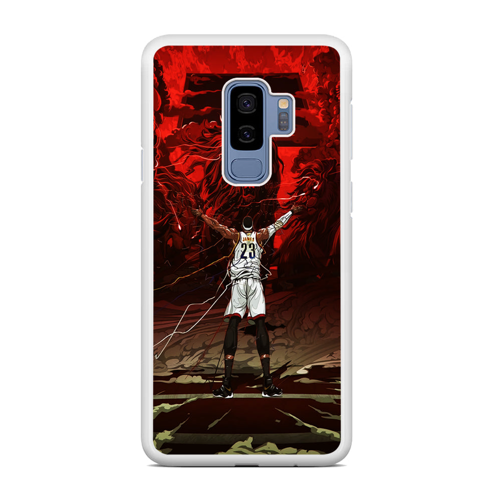 Lebron James Lion Art Samsung Galaxy S9 Plus Case