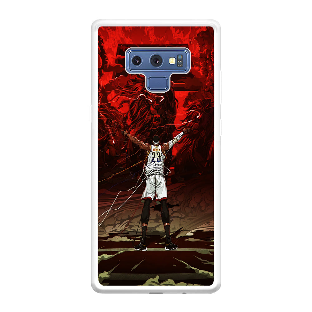 Lebron James Lion Art Samsung Galaxy Note 9 Case