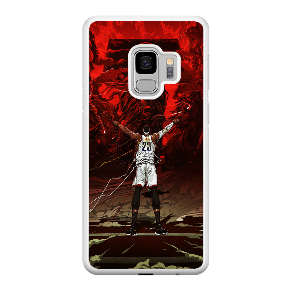 Lebron James Lion Art Samsung Galaxy S9 Case