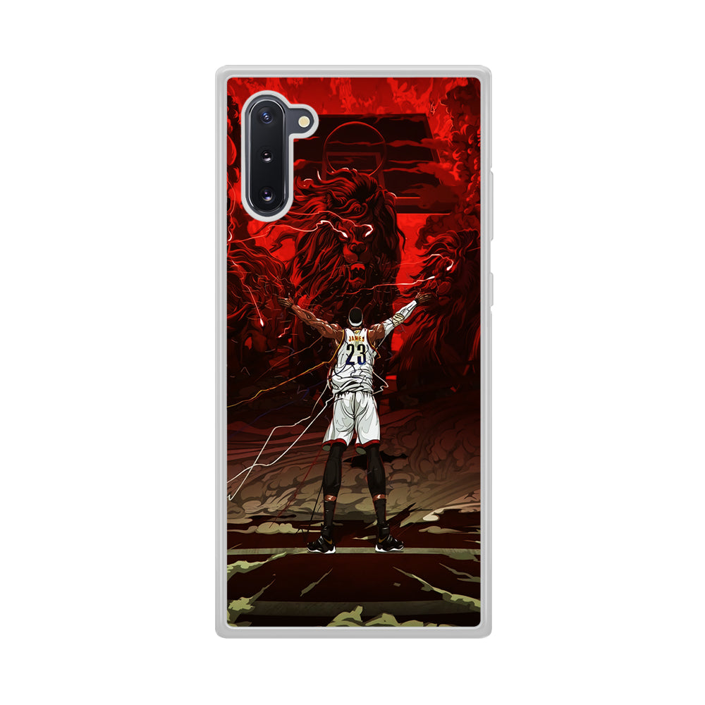 Lebron James Lion Art Samsung Galaxy Note 10 Case